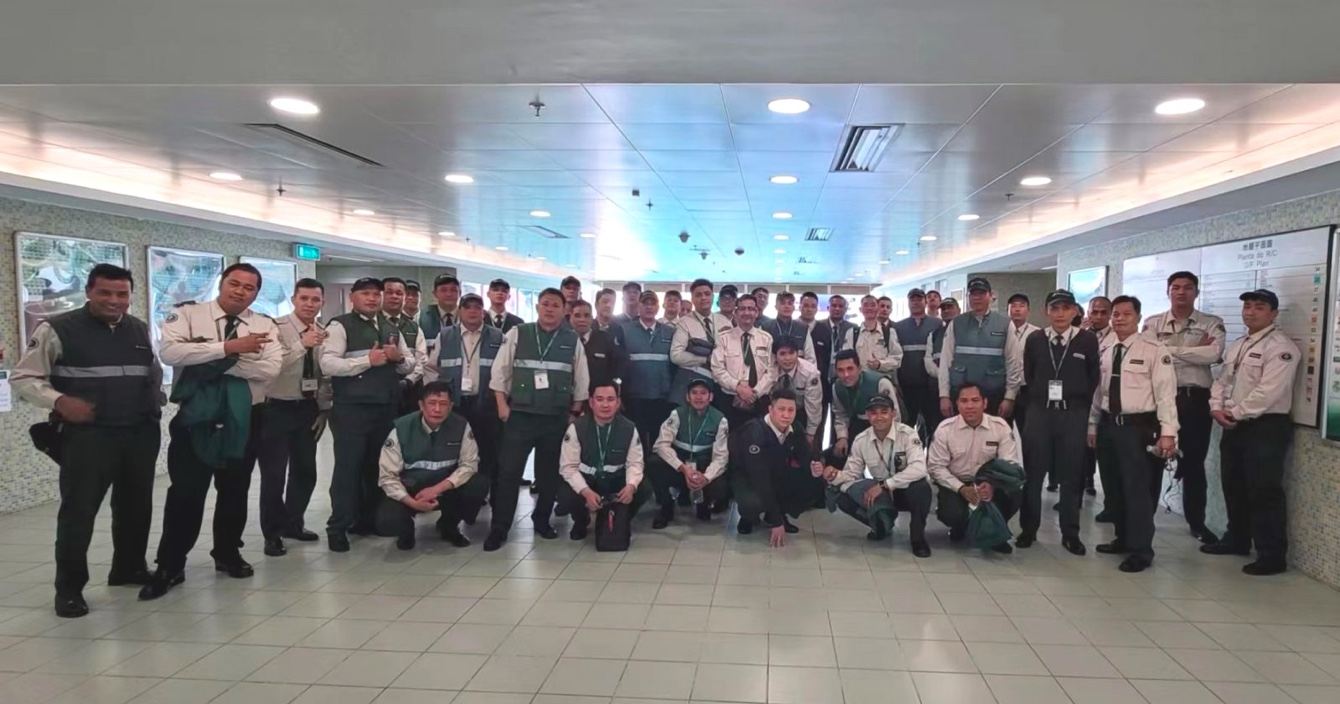 云頂國際yd2333科子公司Guardforce澳門衛安為2023銀河娛樂澳門國際馬拉松活動保駕護航
